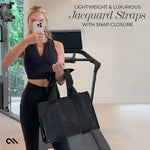 Special Edition Bow Midnight Black Jelly Tote w/ Phone Pouch