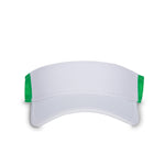 Head In The Game Visor: Green Tonal Racquets