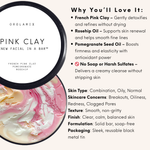 Pink Clay Renew Facial in a Bar™ | Soap Free Cleanser