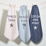 Quick Dry Baby Beach Towel with Hood - Beach Babe