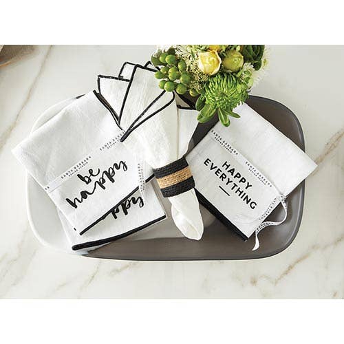 Seagrass Napkin Rings - Set of 4