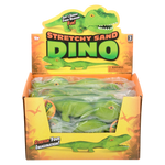 7.5" STRETCHY SAND DINOSAUR