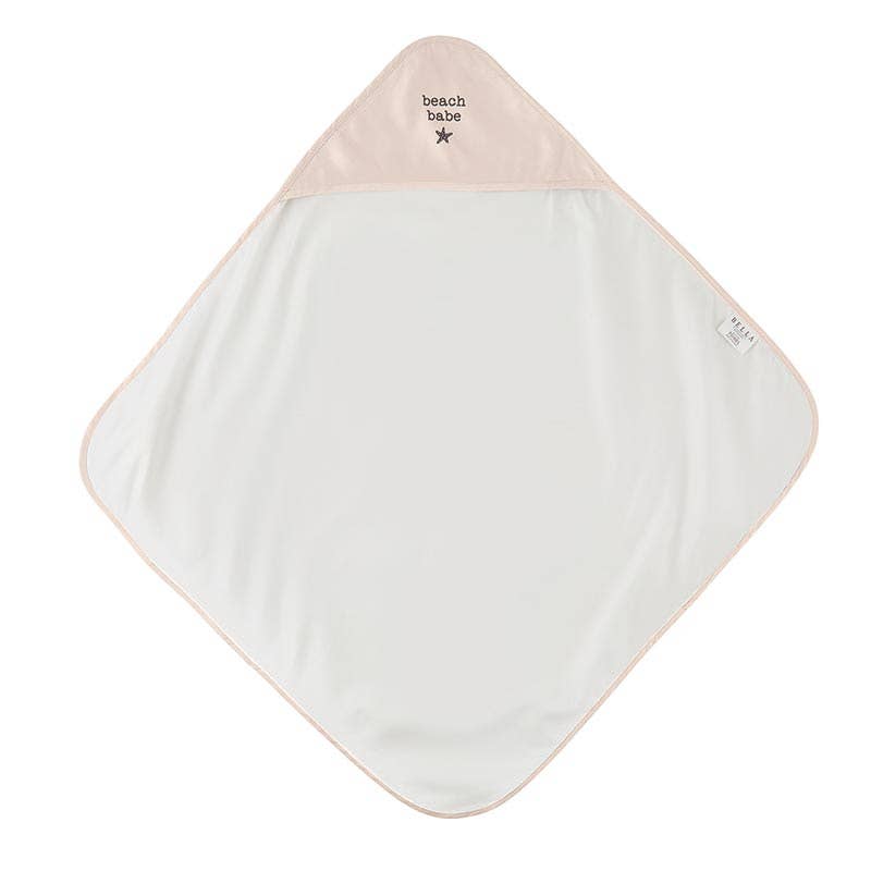 Quick Dry Baby Beach Towel with Hood - Beach Babe