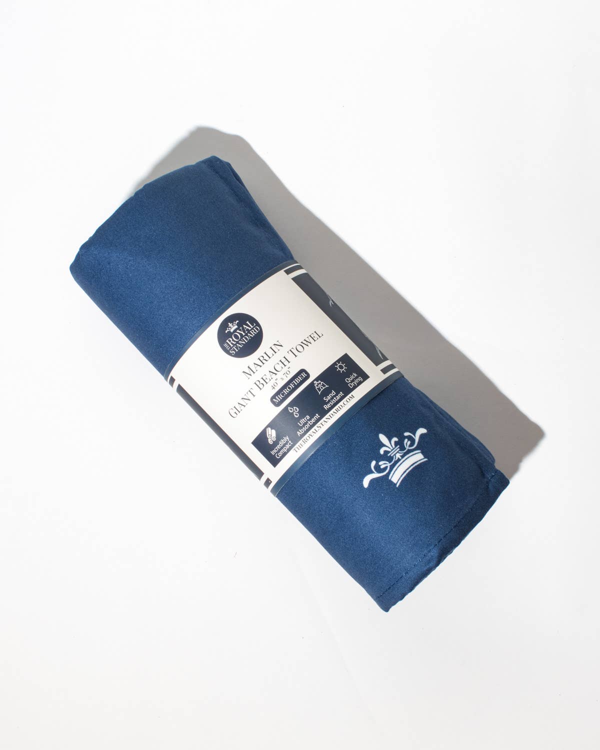 Marlin Giant Beach Towel    Navy/White    40x70