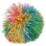 3.5" RAINBOW STRINGY BALL