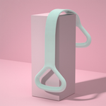 Shoulder Toning Stretch Strap with Thickened Silicone: Pink / One Size