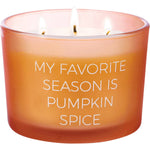 Favorite Season Pumpkin Spice Candle
