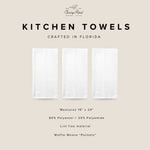 Oyster Shell Nautical Coastal Beach Ocean Kitchen Towel
