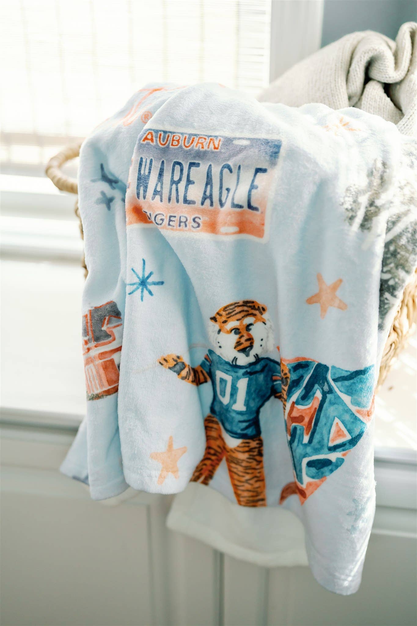 Auburn University Flannel Fleece Blanket