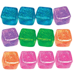 Fun Doh Squish & Squeeze Sparkle Cube Fidget Toy-