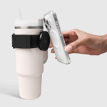 MagSafe Water Bottle Phone Holder: Black