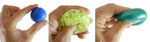 Assorted Mini Stress Balls - 5 Different Styles  - Doh, Glow