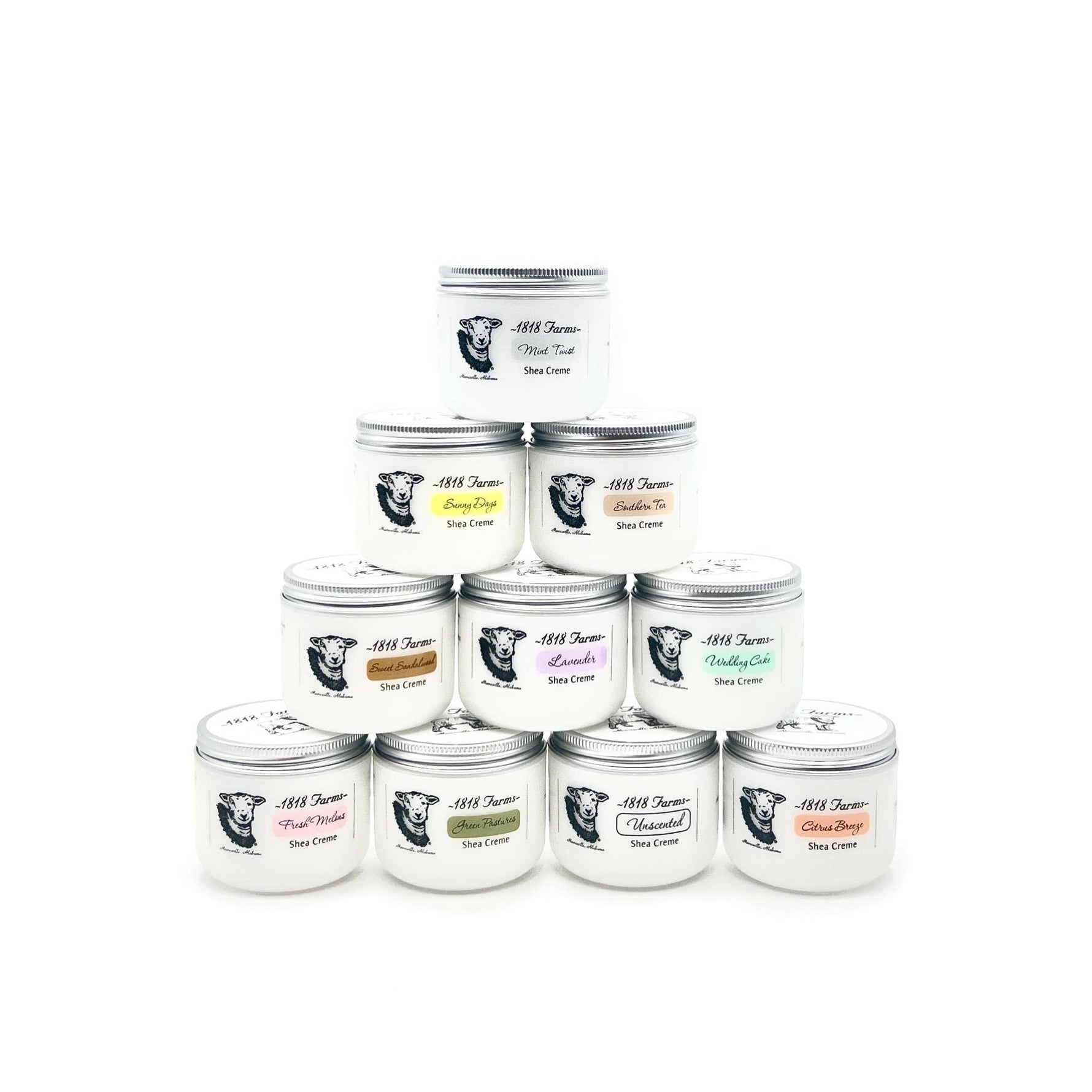 1818 Farms Shea Creme - 4 fl oz: Unscented