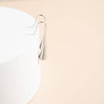 18K Gold PVD Stainless Steel Drop Earrings : Gold