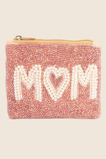Pearl And Seeded Mom Coin Purse