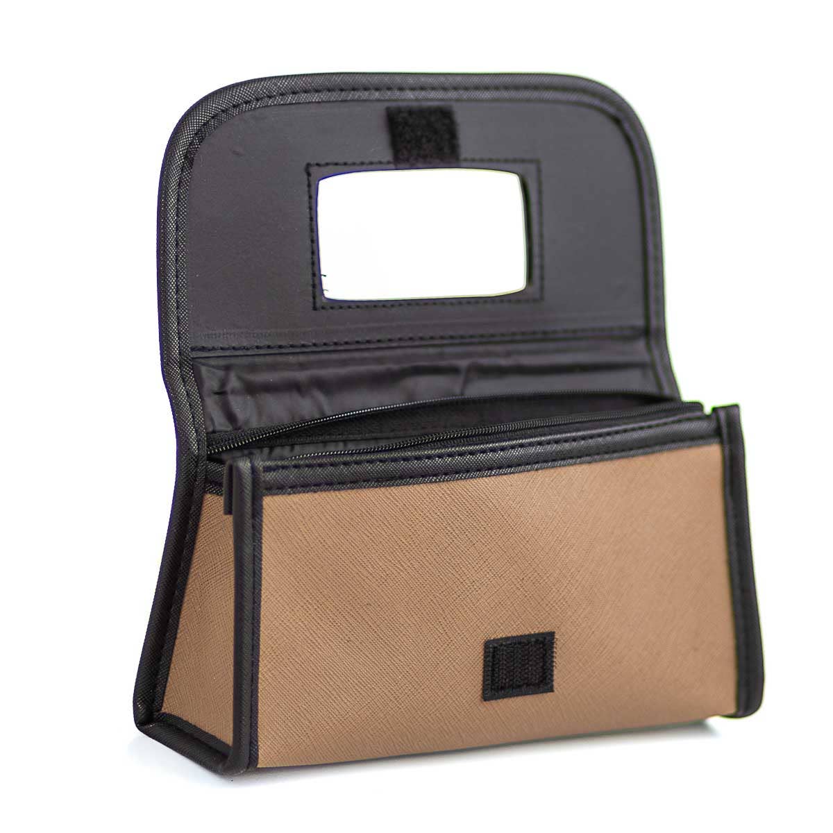 Landry Makeup Cosmetic   White/Black/Taupe   8x4x2