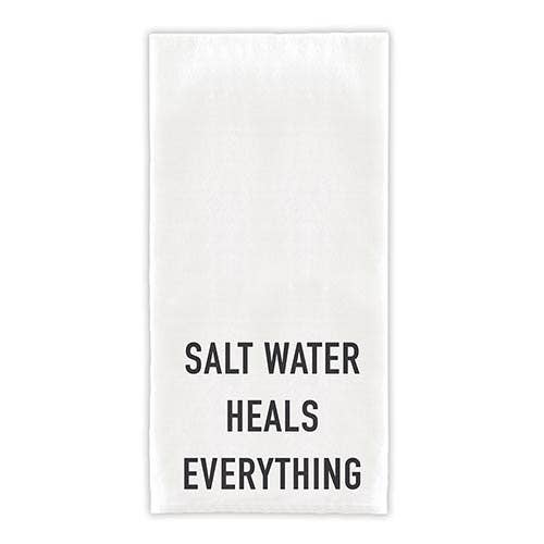 Face to Face Thirsty Boy Towel - Salt Water Heals Everything