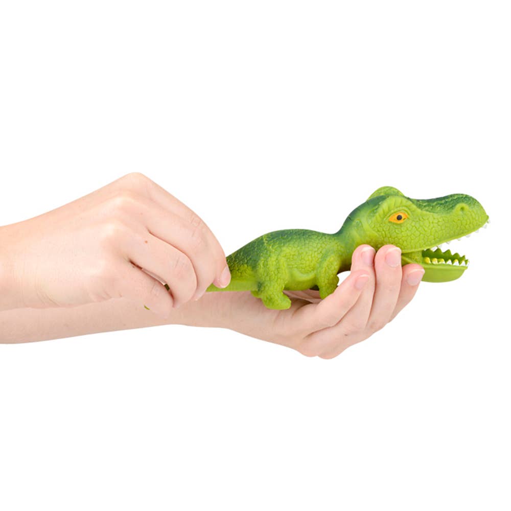 7.5" STRETCHY SAND DINOSAUR