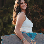 "Reflect" Gold Wave with Beachy Neutrals Hair Tie Bracelets