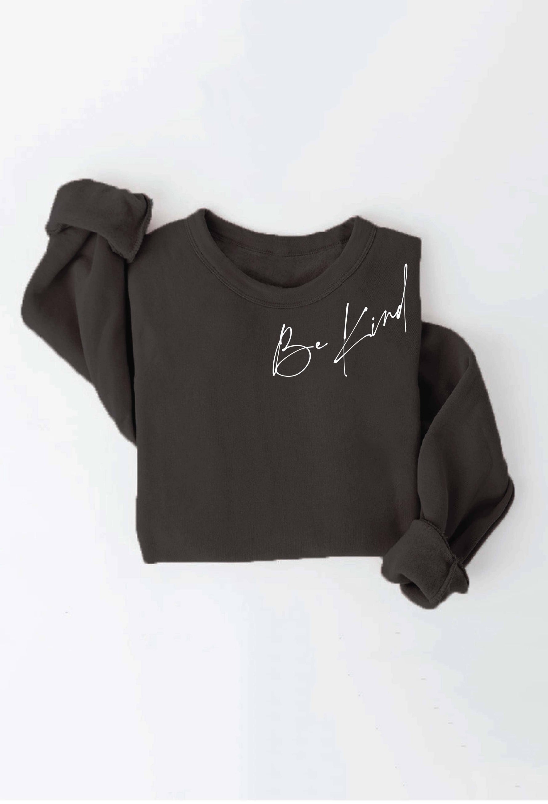 DEAR PERSON BEHIND ME Graphic Sweatshirt: HEATHER FOREST / M