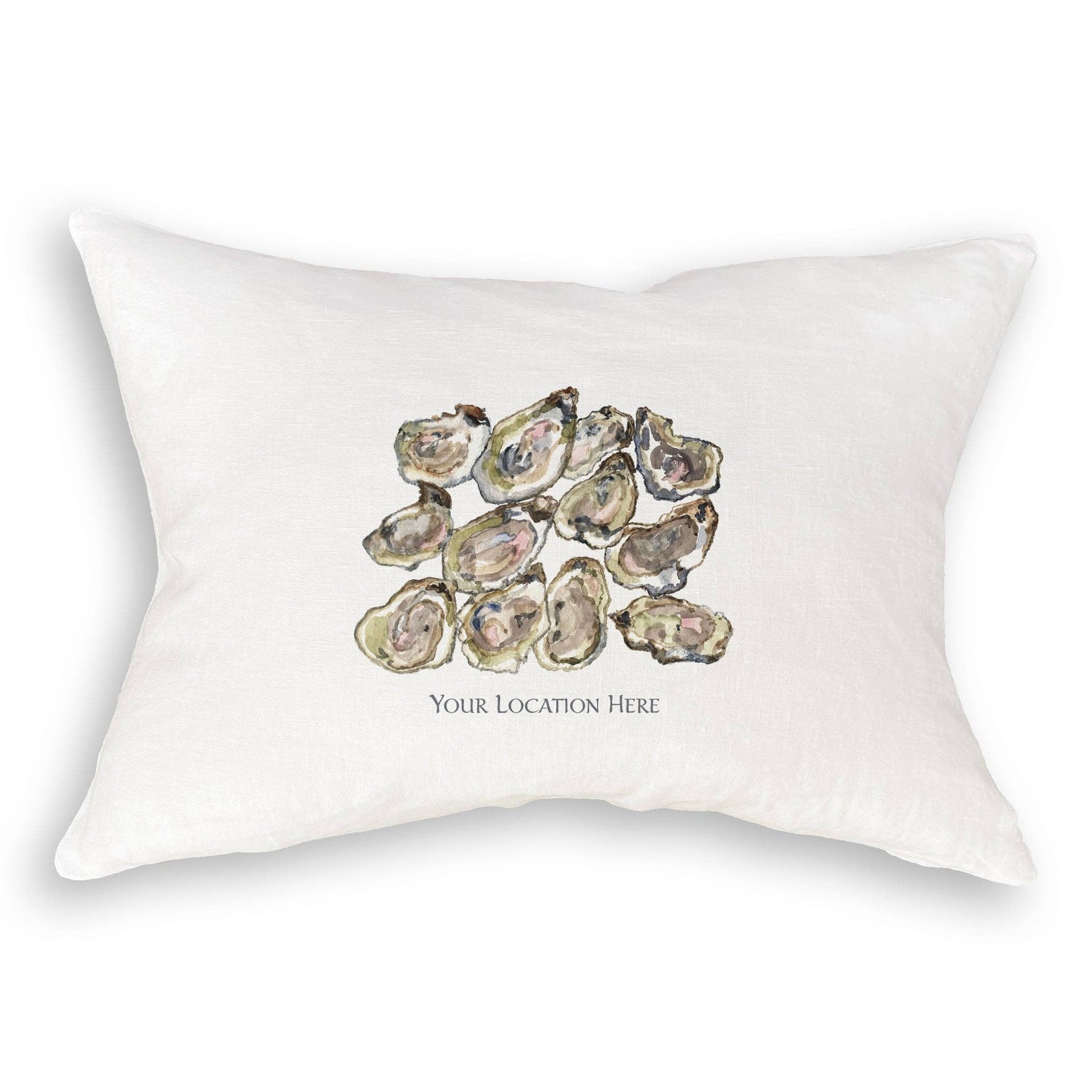 A Dozen Oysters with Location: Dishtowel / -