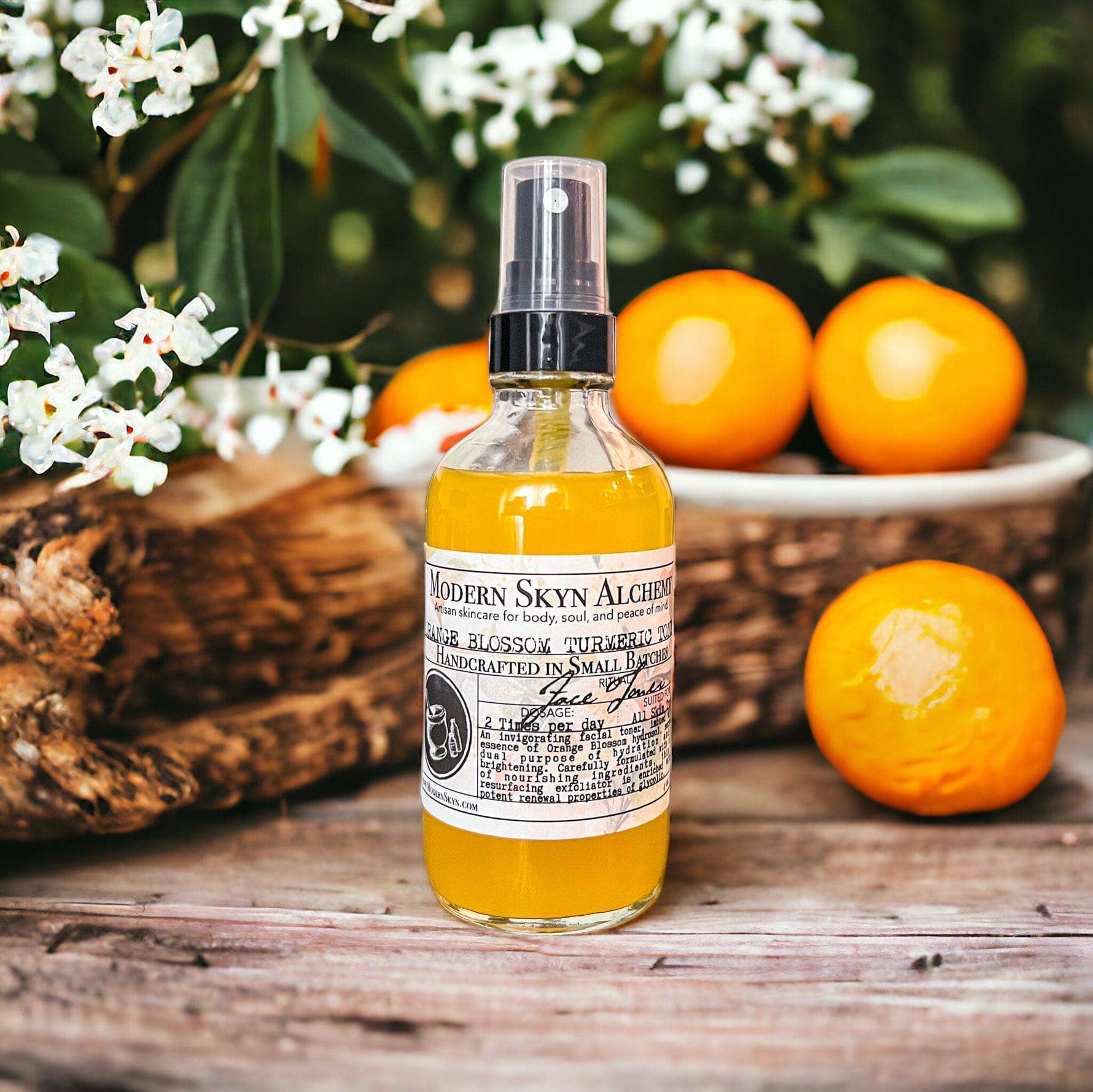 Orange Blossom Turmeric Toner