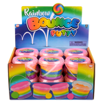 4" RAINBOW BOUNCING PUTTY