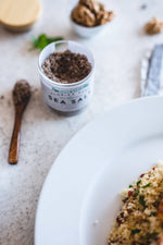 2.3oz Black Garlic Infused Sea Salt