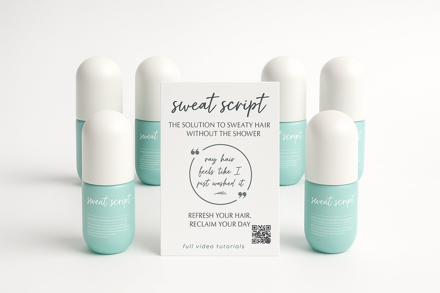 Post-Workout Hair Refresh Mist 💧Sweat Script