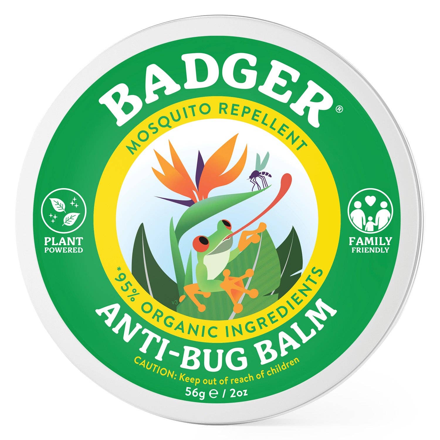 Bug Repellent Balm Tin: 0.75 oz Tin