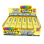 Fun Doh 6" Butter Stick Slow Rise Fidget Toy - 12/Display: Wholesale Price