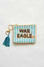 Auburn University Beaded Coin Purse