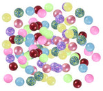 Assorted Mini Stress Balls - 5 Different Styles  - Doh, Glow