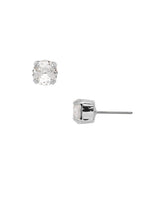 Simple Stud Earrings -Clear