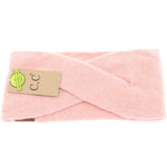 CC Soft Crossed Eco-Friendly Fashion Headband: Rose Tan