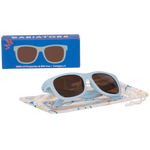 Baby Blue with Amber Lens Navigator Baby & Kids Sunglasses: Ages 0-2