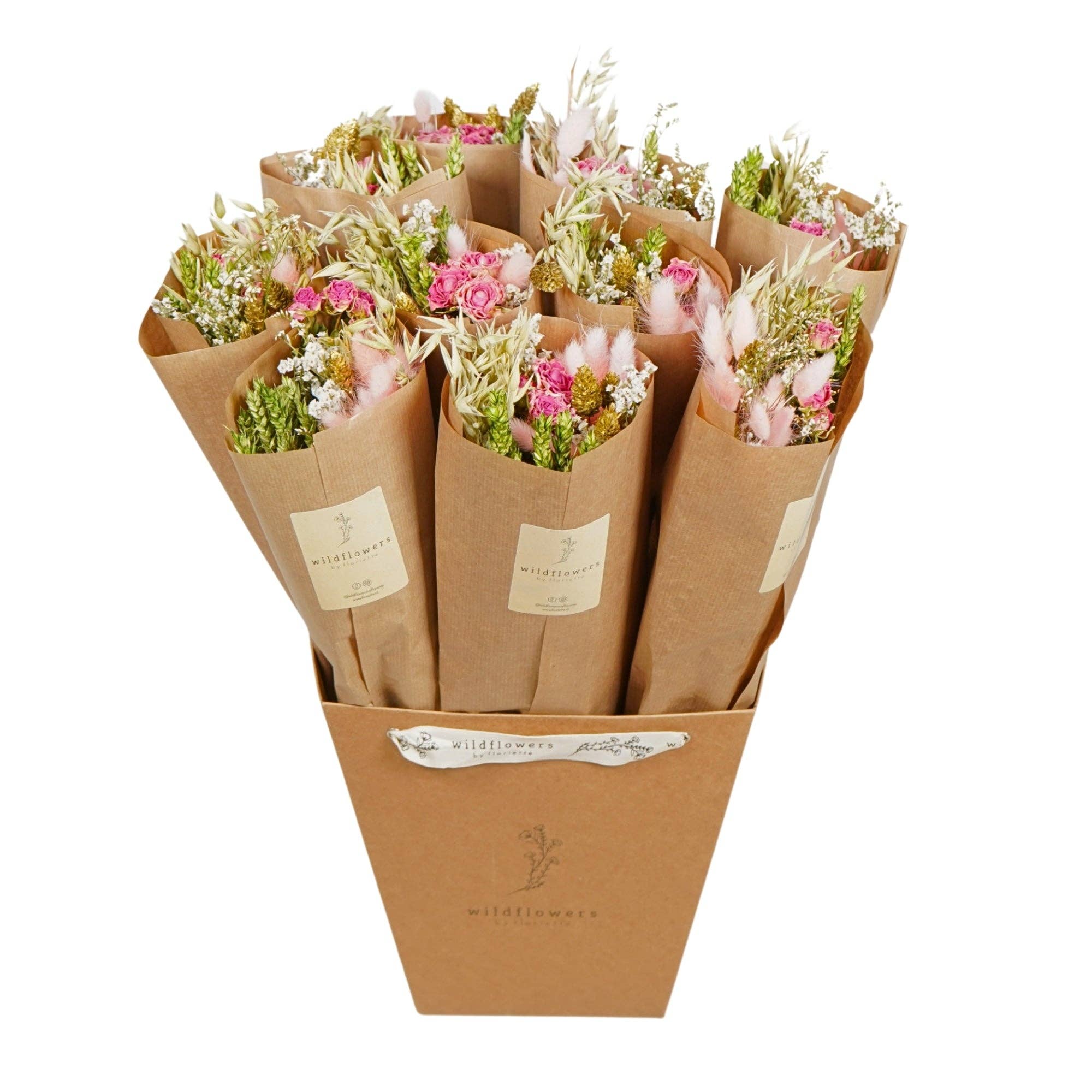 Dried Flowers - Market Bouquet - Pink Elegence