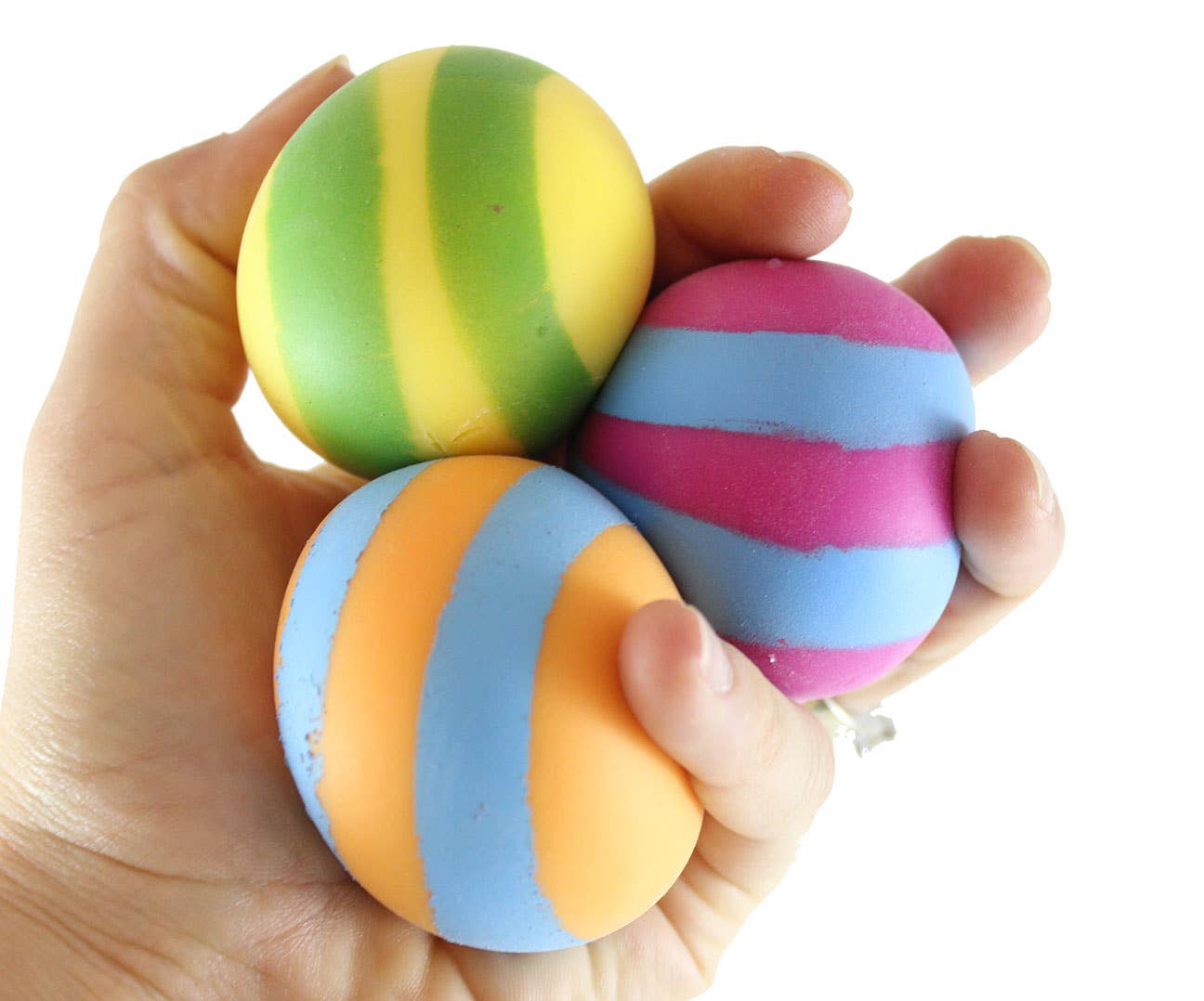 1 Assorted Mini Stress Balls - 5 Different Styles  - Doh OT