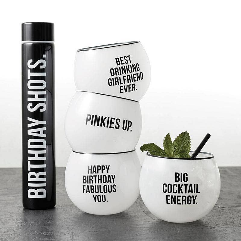 Roly Poly Glass - Big Cocktail Energy
