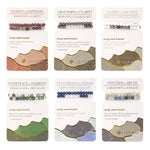 Crystal Gemstone Stretch Bracelets: SELF DISCOVERY AND PROSPERITY