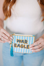 Auburn University Beaded Coin Purse