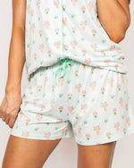 Love Blooms Here Sleep Shorts   White/Multi   -Asst.: Small