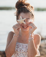 Shimmer Hair Tie Bracelets: Medium