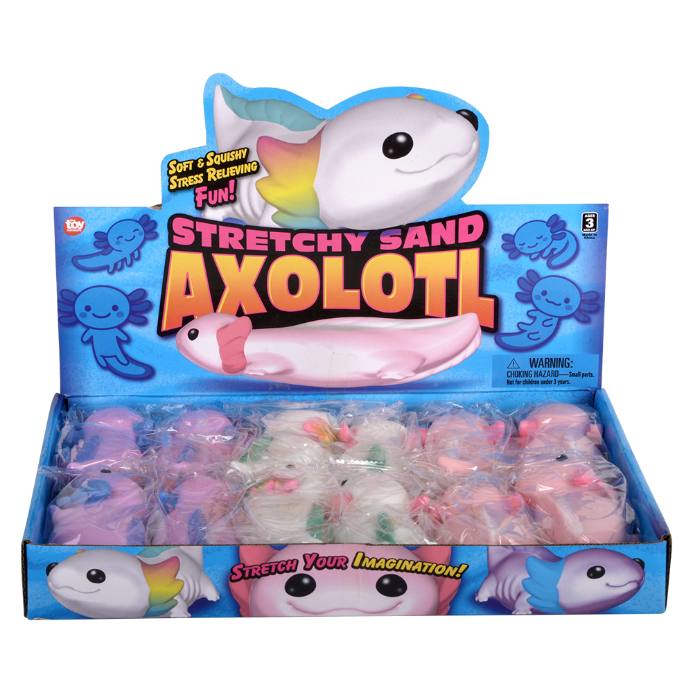 5" STRETCHY SAND AXOLOTL