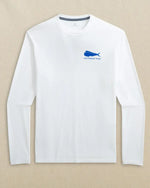 M LS Original SkipJack Mahi Mahi Perf Tshirt: Classic White - 1760 / XL