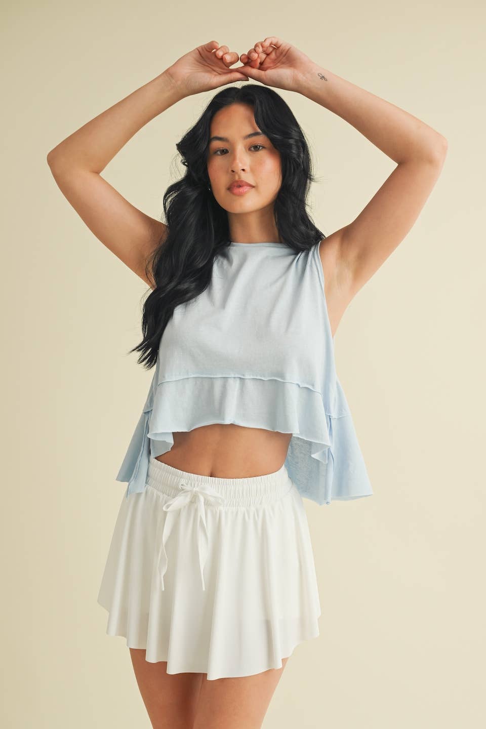 Perfect Layer Sleeveless Top: Pink / S