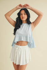 Perfect Layer Sleeveless Top: Pink / L
