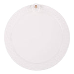 White Round Platter