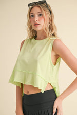 Perfect Layer Sleeveless Top: Pink / L