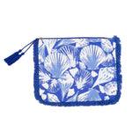 Sanibel Fringe Cosmetic   Sapphire/Palace/Sky   10.5x8.5